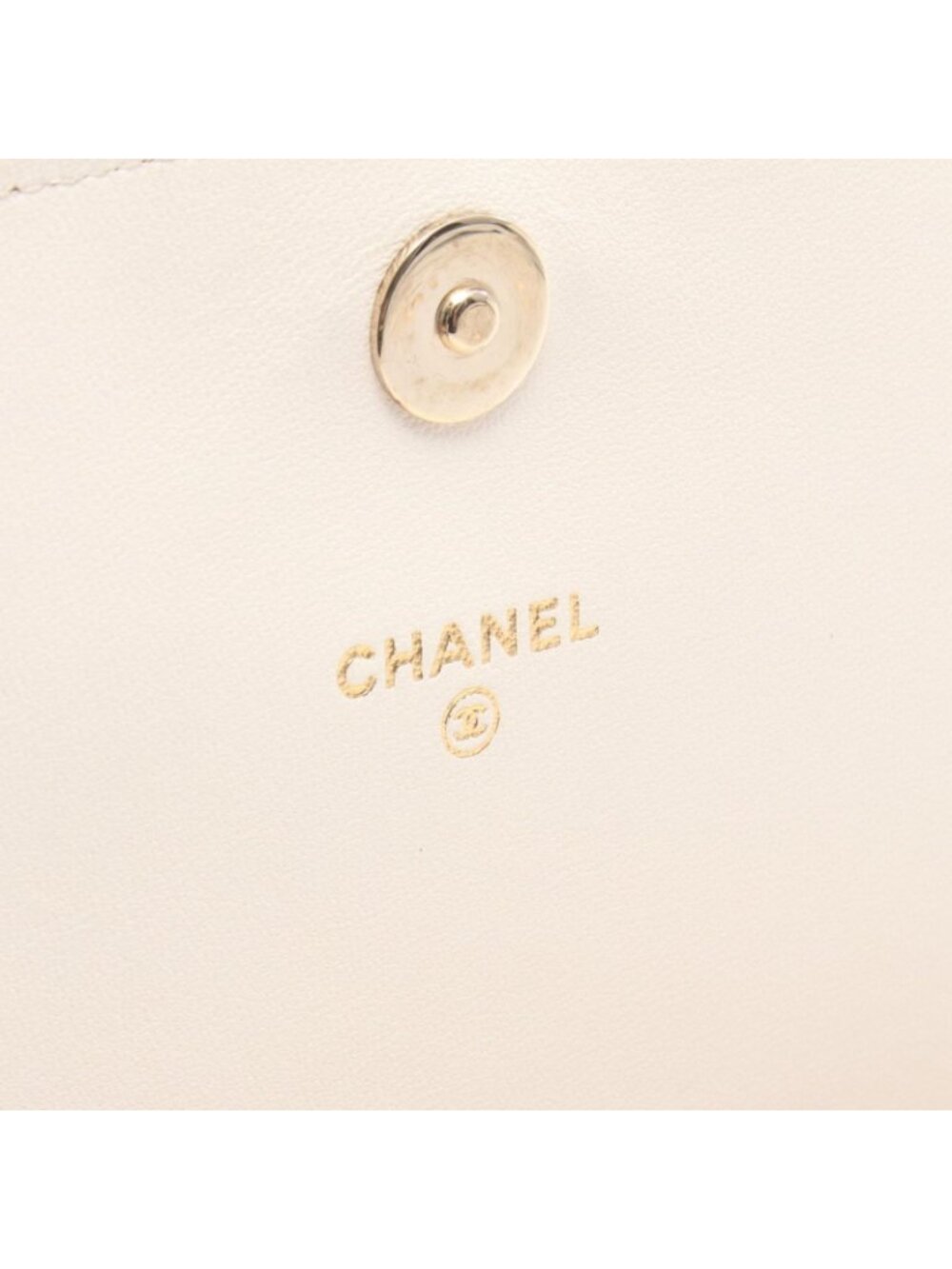 Chanel Shoulder Bag Book Quilted Black White Lambskin Chain Wallet - Picture 4 of 11